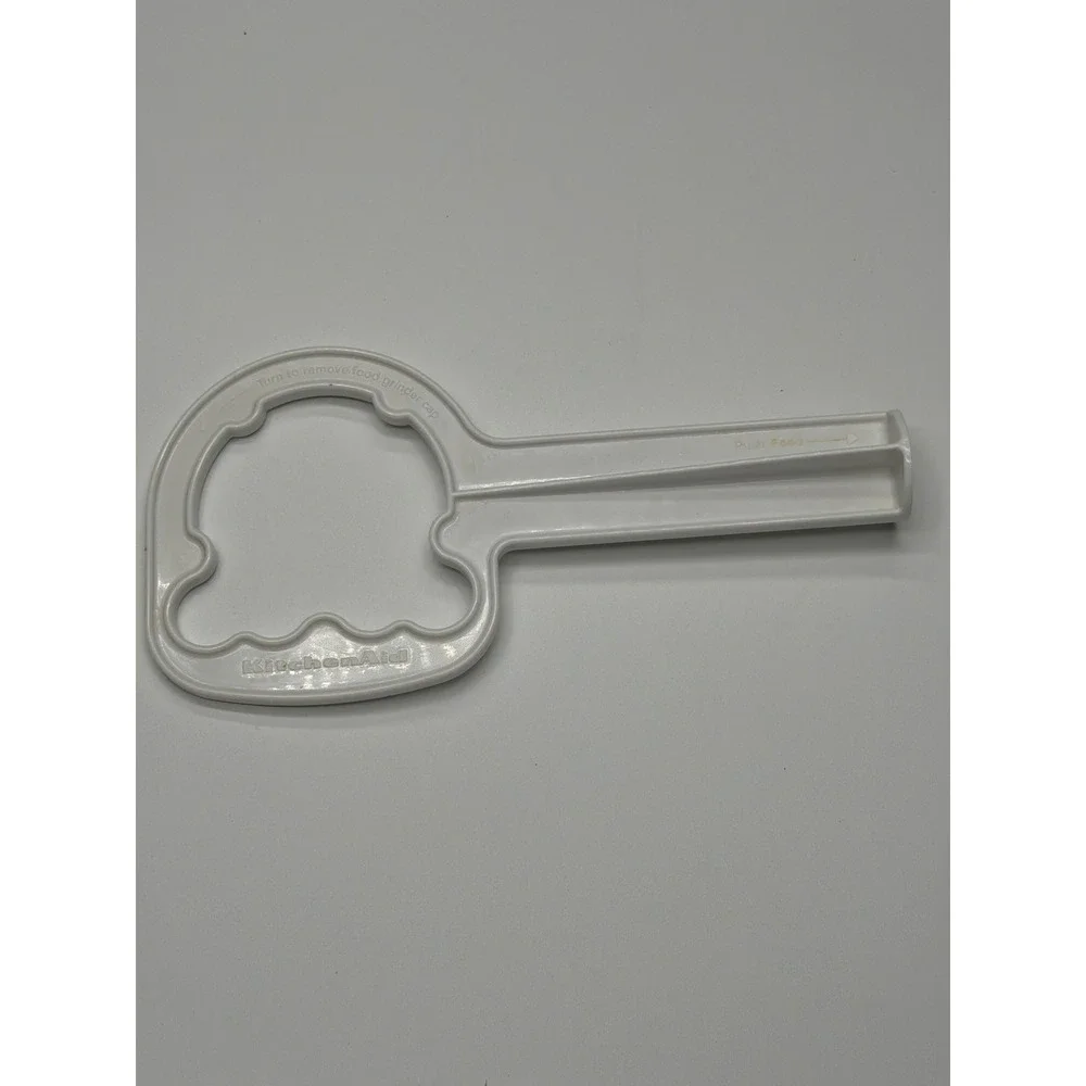 KitchenAid White Plastic Food‎ Grinder Cap Removal Tool Key Attachment FGA-2